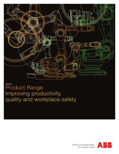 ABB Robotics Product Range Brochure 2011