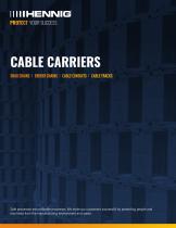 Cable Carriers Overview Catalog