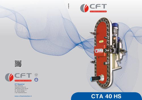 CTA 40 HS: Cambia utensili con magazzino ad anello