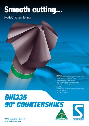 Sutton Tools Countersink Drill