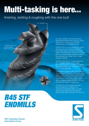 Sutton Tools STF Endmill