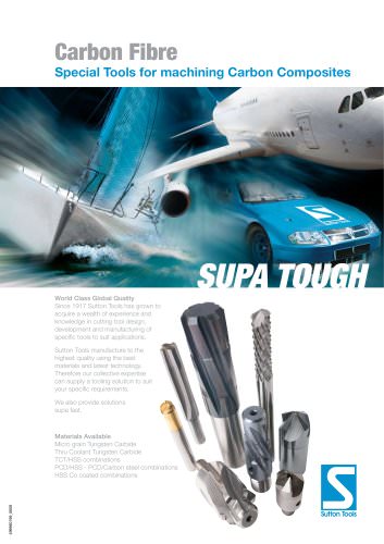 Sutton Tools Supa Tough Carbon Fiber