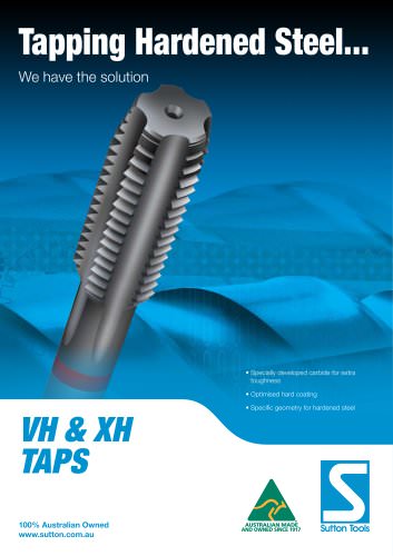 Sutton Tools VH / XH Taps