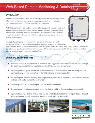 WebAlert Brochure