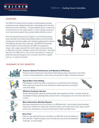 WEDT410 | Cooling Tower Controllers