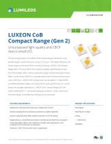 LUXEON CoB Compact Range (Gen 2)