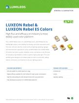 LUXEON® Rebel and LUXEON® Rebel ES Color Portfolio