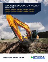 CRAWLER EXCAVATOR FAMILY