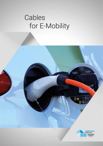 Cables for E-Mobility