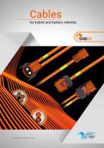 Hight Voltage Cables for Hybrid and Battery Vehicles