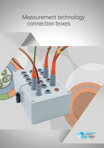 Measurement technology connection boxes
