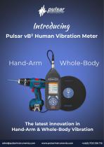 Pulsar vB² Human Vibration Meter