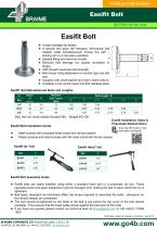 EASIFIT Elevator Bolts