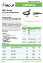 MDB bearing temperature sensors