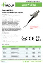 Serie WDB83x - Sensori di temperatura per cuscinetti a contatto - 1