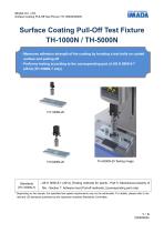 Surface Coating Pull-Off Test Fixture TH series