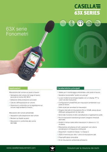 63x Sound Level Meter