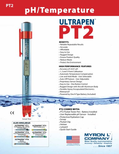 pH/Temperature ULTRAPEN™ PT2