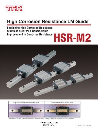 High Corrosion Resistance LM Guide  Model HSR-M2