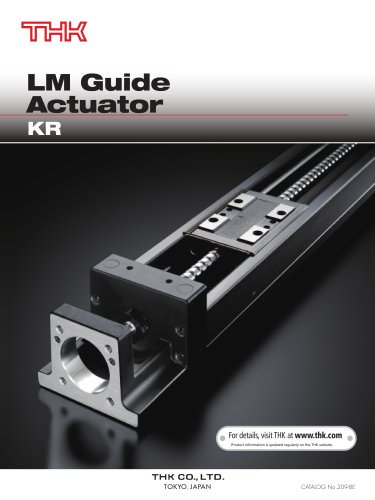 LM Guide Actuator Model KR