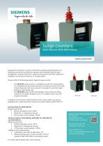 Surge counters 3EX5 030 and 3EX5 050 A-Series