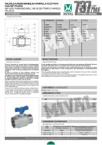 Ball valve – Item 737/MF