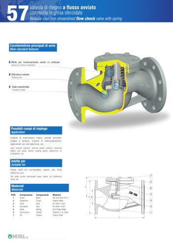 Check valve – Item 57