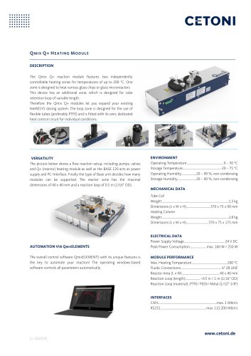 QMIX Q+ HEATING MODULE