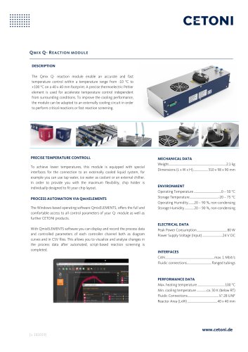 Qmix Q- Reaction Module