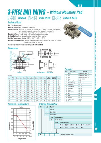 Ball Valve N-3
