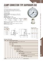 Clamp Connection Type Diaphragm Seal - DT106