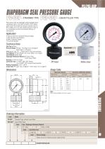 DIAPHRAGM SEAL PRESSURE GAUGE PG PGF-60P