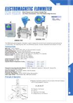 Electromagnetic flow meter - NMG
