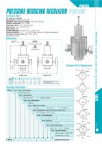 Pressure Reducing Regulator - PRU425