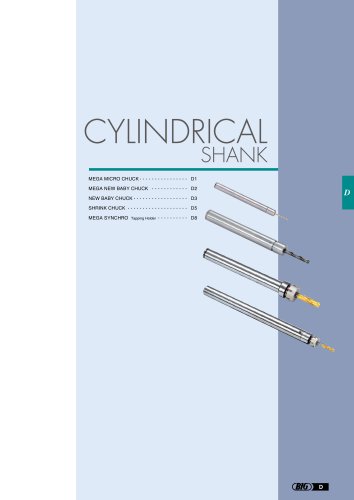 CYLINDRICAL Shank