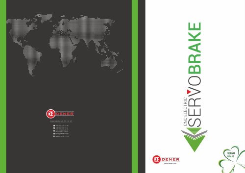 BELT TYPE SERVO BRAKE CATALOGUE