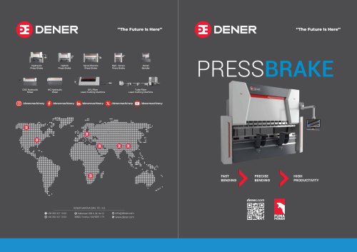 HYDRAULIC PRESS BRAKE MACHINE CATALOGUE