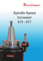 Spindle Speed Increasers 813 - 817