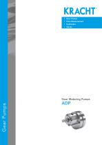 Gear metering pumps ADP