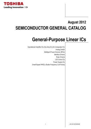 SEMICONDUCTOR GENERAL CATALOG