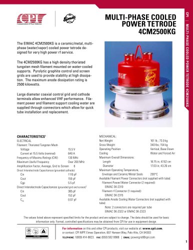 Industrial - Amplifiers