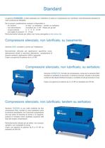 Compressore silenziato, non lubrificato, tandem su serbatoio - 3