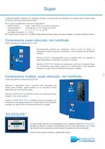 Compressore silenziato, non lubrificato, tandem su serbatoio - 4