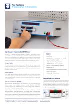 5018 Benchtop Voltage and Current Calibrator Data Sheet