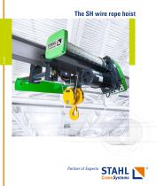 The SH wire rope hoist