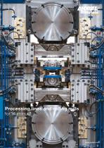 Processing lines and rolling mills for aluminum