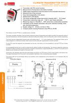 CLIMATE TRANSMITTER PFT30