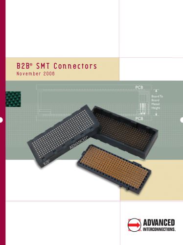 B2B® High Density SMT Connectors