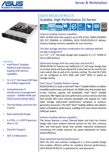 ASUS RS520-E9-RS12-E