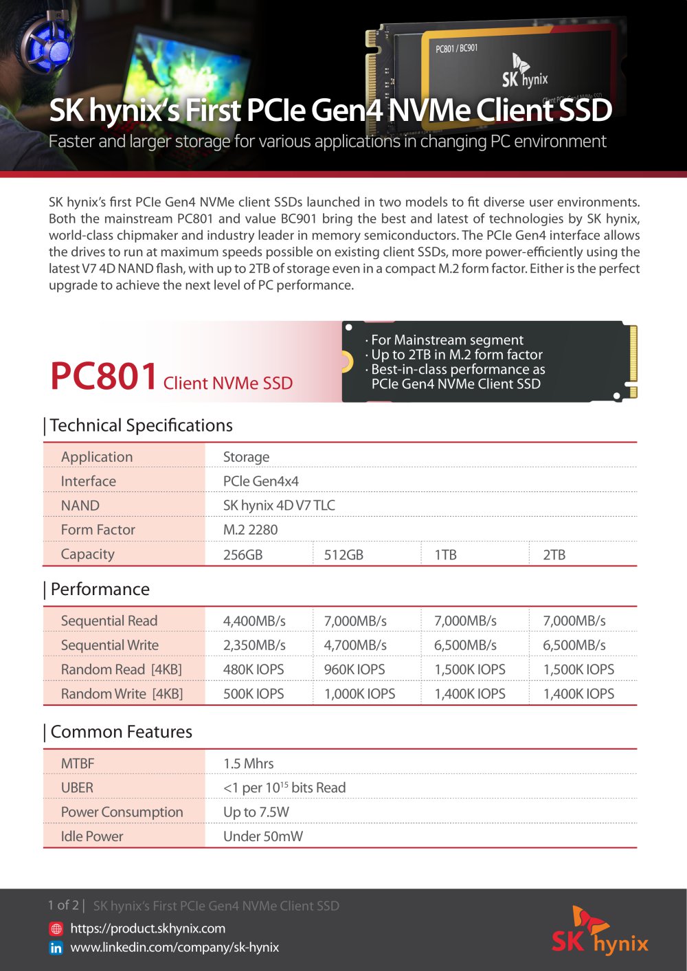 PC801 - SK hynix